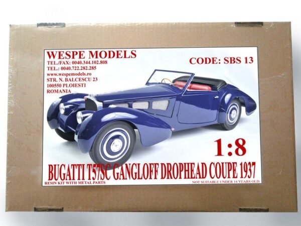 Bugatti T57SC Gangloff 1937 Drophead Coupe