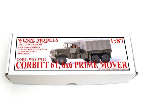 Corbitt 6T, 6x6 Prime Mover