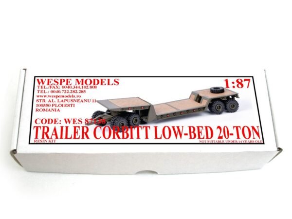 Trailer Corbitt Low-Bed 20-ton