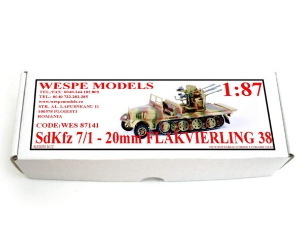 SdKfz 7/1 - 20mm Flakvierling 38