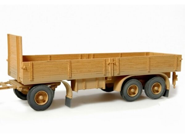 GERMAN HEAVY TRAILER-3 AXLED
