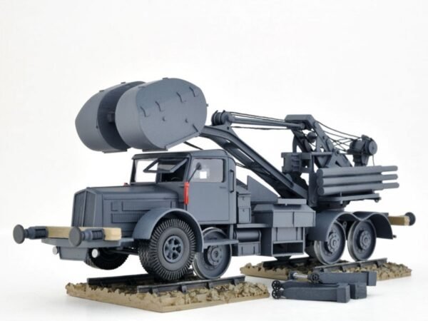 FAUN L900/ CRANE 10T - RAIL CAR