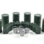 BARRELS, CANISTERS, BUCKETS