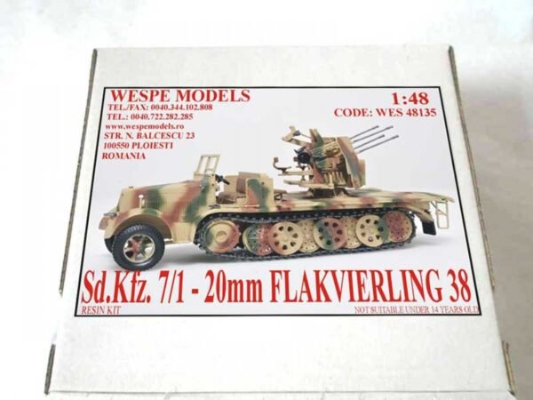SdKfz 7/1 - 20mm FLAKVIERLING 38