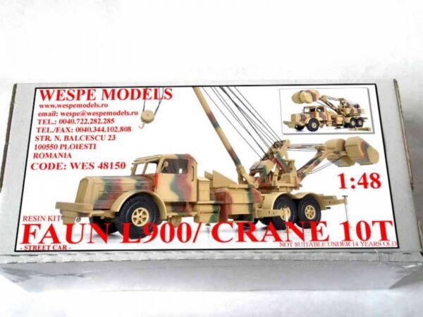 FAUN L900/ CRANE 10T - STREET CAR
