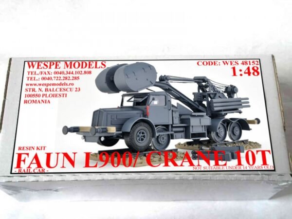 FAUN L900/ CRANE 10T - RAIL CAR