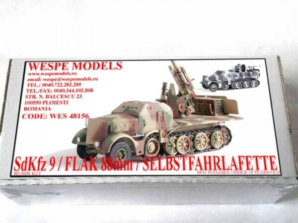 SdKfz 9 / FLAK 88mm / SELBSTFAHRLAFETTE