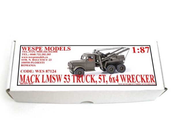 Mack LMSW 53 Truck, 5T, 6x4 Wrecker (1942)