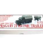PRAGA RV 2T 6x4 1940 / TRAILER