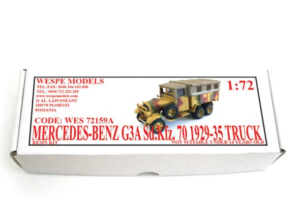 MERCEDES-BENZ G3A Sd.Kfz. 70 1929-35 TRUCK