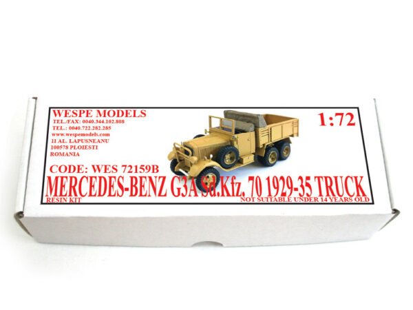 MERCEDES-BENZ G3A Sd.Kfz. 70 1929-35 TRUCK