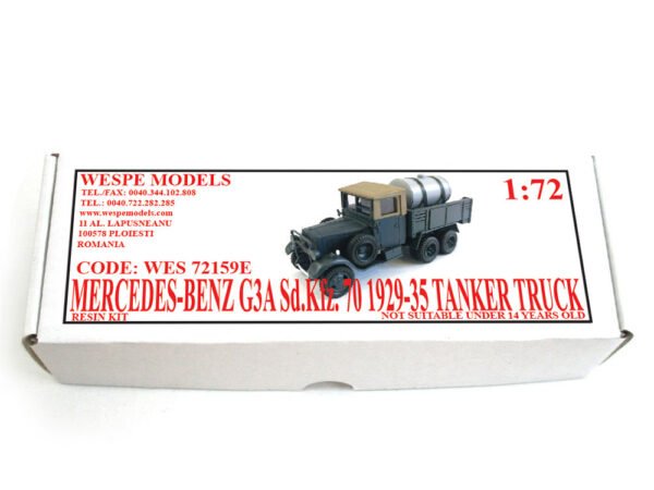 MERCEDES-BENZ G3A Sd.Kfz. 70 1929-35 TANKER TRUCK