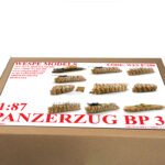 RUNNING PANZERZUG 32 CHASSIS FLEISCHMANN (LOK+9WAGONS+2TANKS)