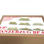 RUNNING PZ BP44 CHASSIS FLEISCHMANN (LOK+6WAGONS+1TANKS)