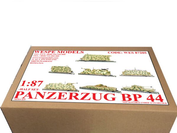 PZ BP44(LOK+6 WAGONS+1TANK)