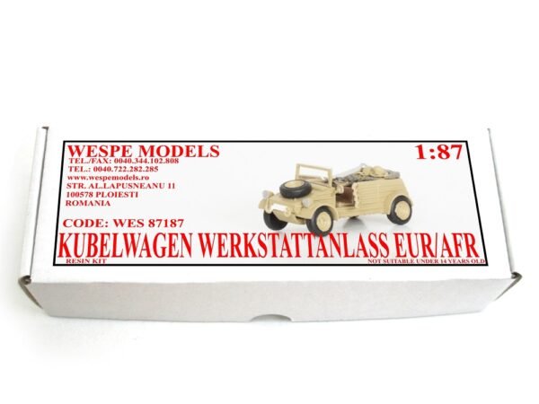 KUBELWAGEN WERKSTATTANLASS EUR/AFR