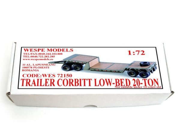 TRAILER CORBITT LOW-BED 20-TON
