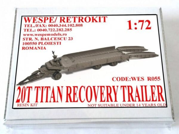 20T TITAN RECOVERY TRAILER