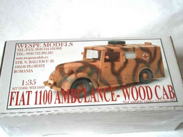 Fiat 1100 Ambulance - Wood Cab