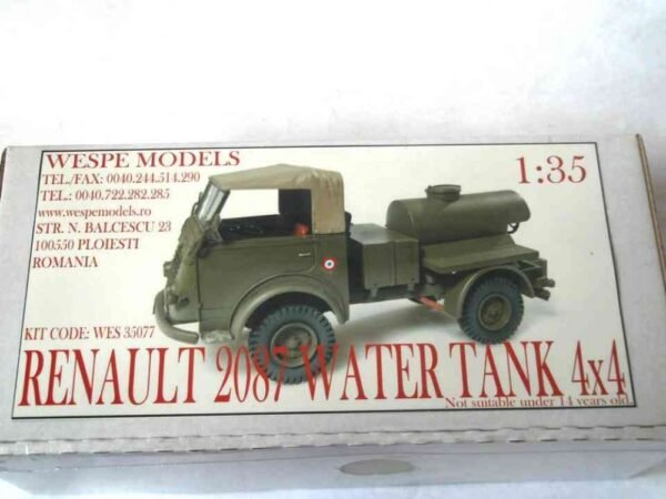 RENAULT 4x4 WATER TANK