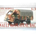 RENAULT 4x4 PLATEAU BACHE