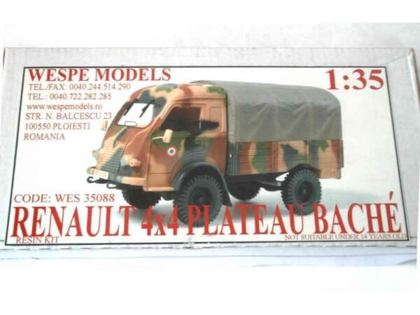 RENAULT 4x4 PLATEAU BACHE