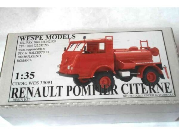 RENAULT POMPIER CISTERNE