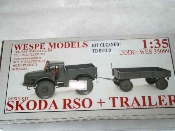 SKODA RSO + TRAILER