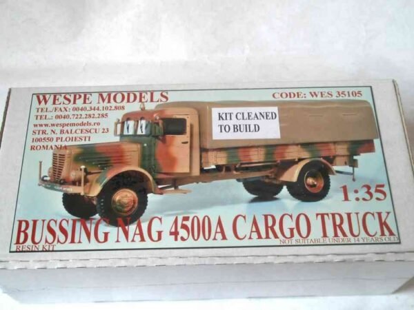BUSSING NAG 4500A CARGO TRUCK