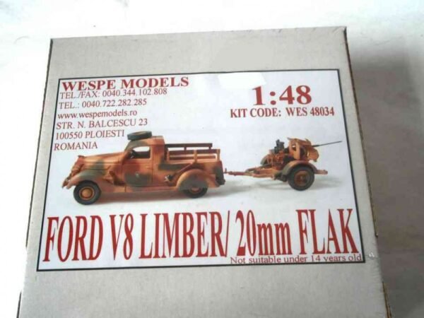 FORD V8 SPECIAL LIMBER+20mm FLAK