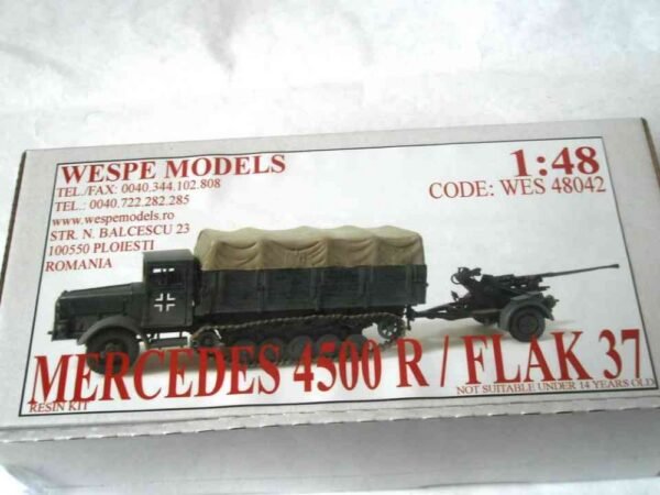 MERCEDES 4500 R/ FLAK 37