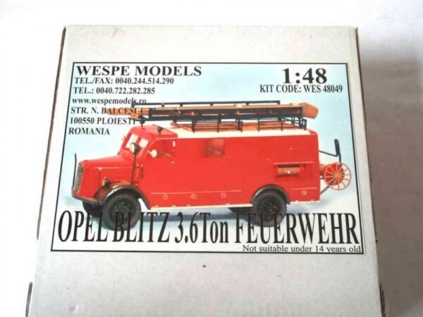 OPEL BLITZ 3.6T FEUERWEHR