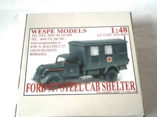 FORD 917-STEEL CAB SHELTER