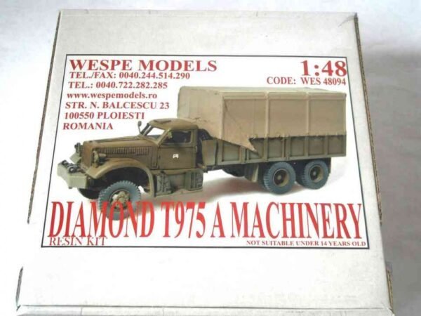 DIAMOND T 975 A MACHINERY H TOOL SET