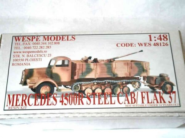 MERCEDES 4500R STEEL CAB/ FLAK 37
