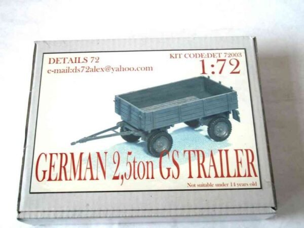 GERMAN 2,5TO GS TRAILER