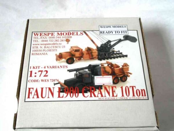 FAUN L900 CRANE 10T