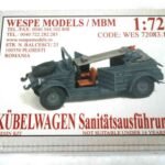 KUBELWAGEN SANITATSAUSFUHRUNG EUR/AFR