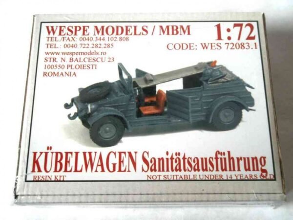 KUBELWAGEN SANITATSAUSFUHRUNG EUR/AFR