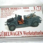 KUBELWAGEN WERKSTATTANLASS EUR/AFR