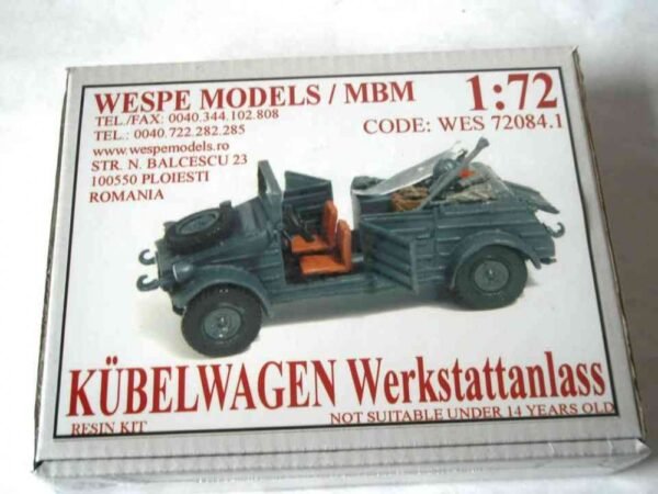 KUBELWAGEN WERKSTATTANLASS EUR/AFR