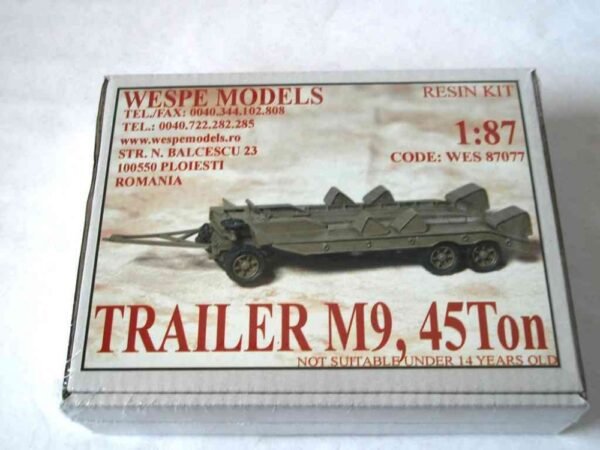 TRAILER M9, 45Ton