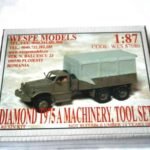 DIAMOND MACHINERY, TOOL SET