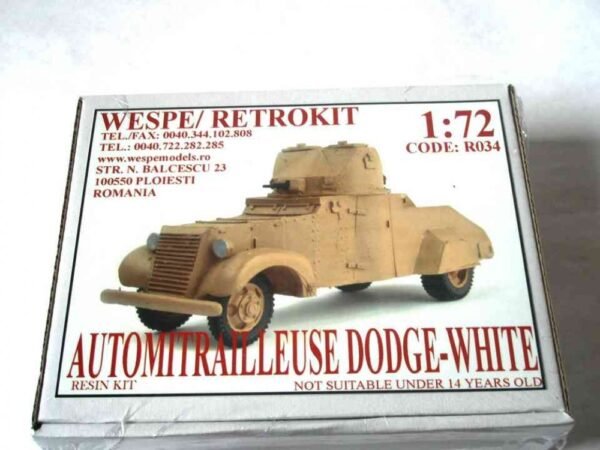 AUTOMITRAILLEUSE DODGE-WHITE