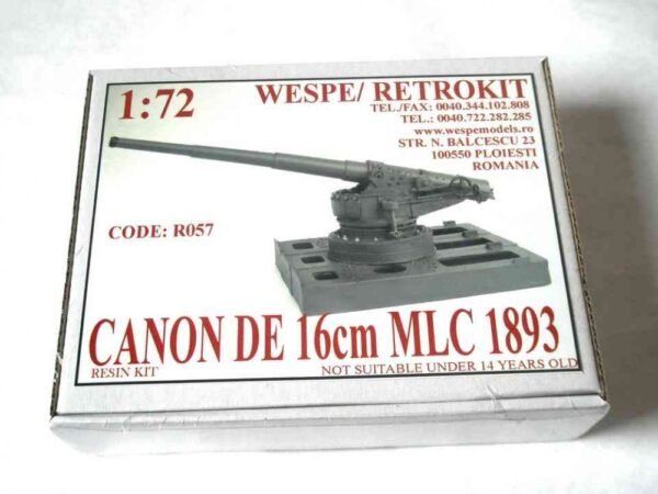 CANON DE 16cm MLE 1893