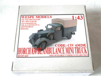 HORCH 830 BL AMBULANCE MINI TRUCK