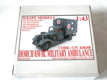 HORCH 830 BL MILITARY AMBULANCE